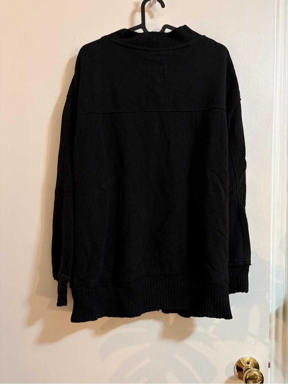 Aerie Black Button-Up Cardigan Sweater - Picture 5 of 5